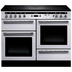 Rangemaster Hi-LITE 110 Induction Hob Range Cooker White